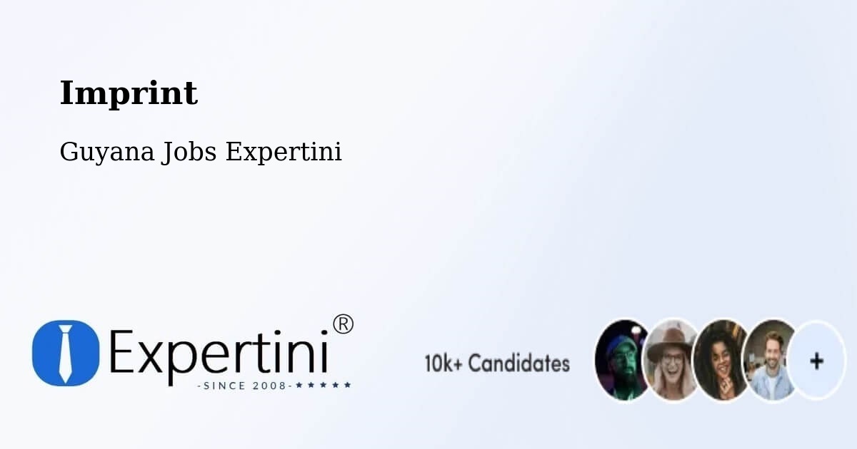 Imprint – Georgetown - Guyana Jobs Expertini