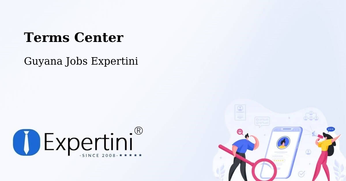 Terms of Service – Georgetown - Guyana Jobs Expertini